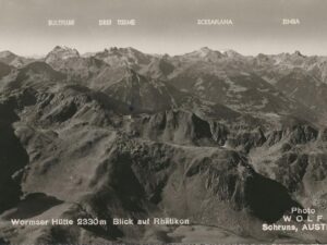 Wormersee Hütte - Blick auf Rhätikon [006-4965