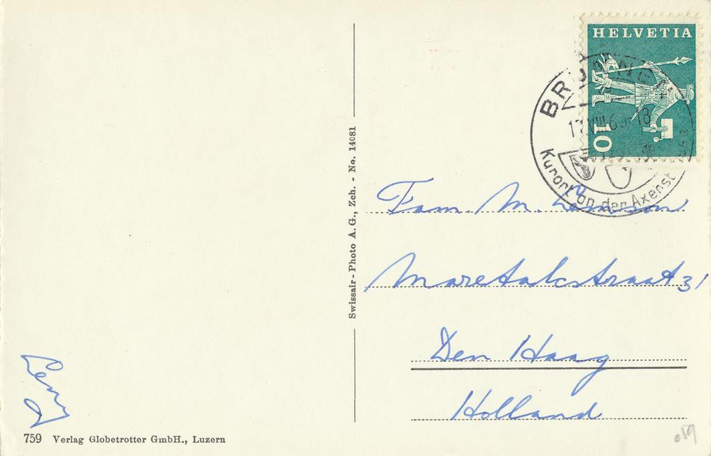 KRST006-5259_1.jpg Luzern mit Rigi - Flugaufnahme [006-5259 - Afbeelding 2