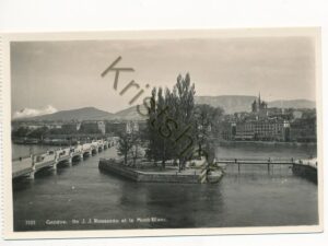 Genève - Ile JJ Rousseau [006-5428