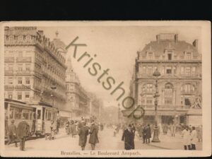 Bruxelles - Le Boulevard Anspach [006-5500
