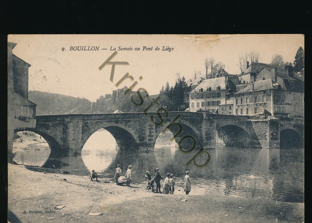 KRST006-5522_0.jpg Bouillon - La Semois au Pont de Liège [006-5522