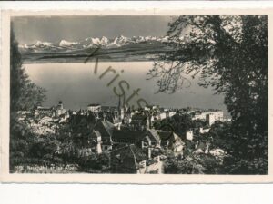 Neuchâtel et les Alpes [006-5653