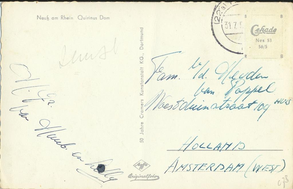 KRST006-5773_1.jpg Neuß am Rhein -Quintinus Dom [006-5773 - Afbeelding 2