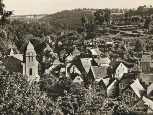 Monschau / Eifel -Rotes Haus [006-5779