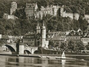 Heidelberg -Schloß und Alte Brücke [006-5884