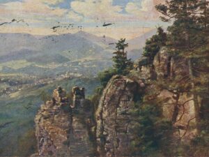 Baden-Baden -Partie mit den Felsen [006-5996