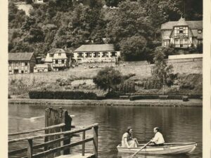 Blankenheim -Schwanenweiher mit Schloß  [006-6141
