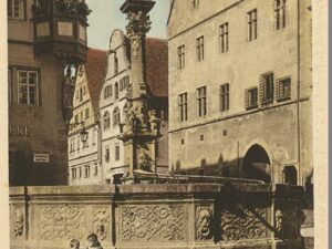 Rothenburg OT -St Georgsbrunnen  [006-6165
