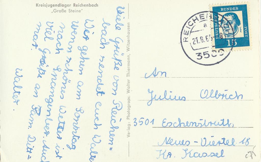 KRST006-6175_1.jpg Kreisjugendlager Reichenbach [006-6175 - Afbeelding 2