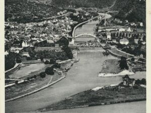 Blick auf Nieder-u Oberlahnstein m Lahnmündüng [006-6311