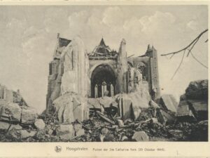 Hoogstraten - Puinen der Catharina Kerk (okt 1944) [006-6609