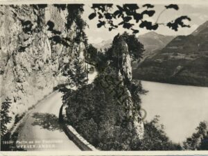 Weesen-Amden - Partie an der Poststrasse ??? Postauto ??? [006-6789