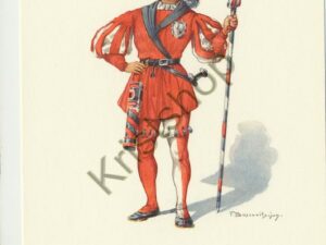 Bern - PTT -Museum Standesläufer von Glarus- Kostüm des XVl Jahr [006-7221