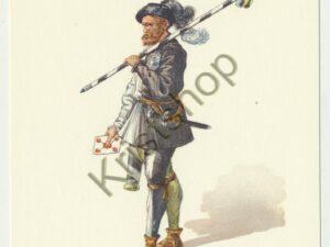 Bern - PTT -Museum Standesläufer von Appenzell - Kostüm des XVl Jahr [006-7222