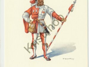 Bern - PTT -Museum Standesläufer von Solothurn- Kostüm des XVl Jahr [006-7225