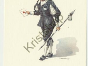 Bern - PTT -Museum Standesläufer von Freiburg- Kostüm des XVll Jahr [006-7228