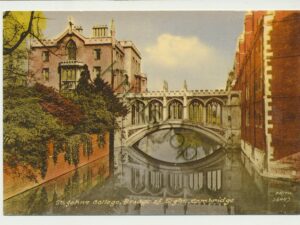 Cambridge - StJohns college Bridge of Sighs [006-7257