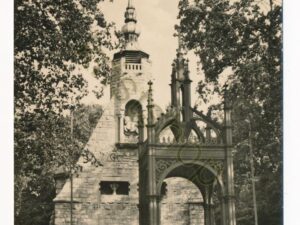Lützen - Gustav Adolf Denkmal mit Kapelle [006-7780