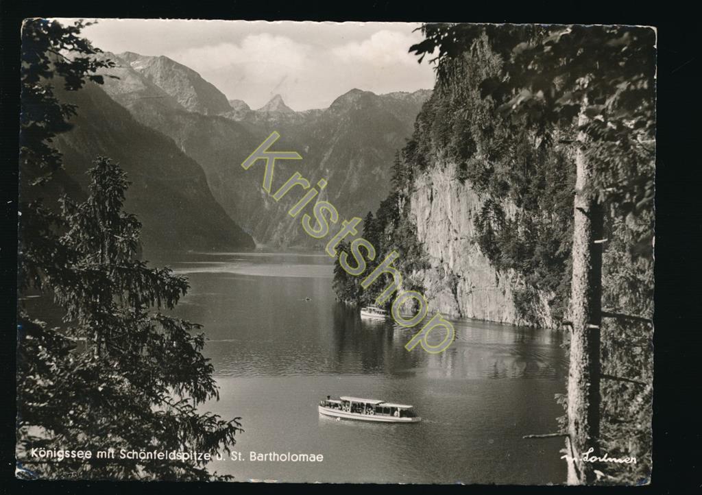 KRST006-8062_0.jpg Königsee mit Schönfeldspitze u St Bartholomae [006-8062