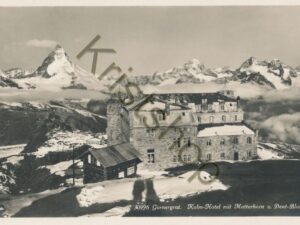 Gornergrat - Kulm-Hôtel mit Matterhorn [006-8239