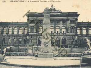 Strasbourg - Le Monument Pasieur et l'Université [006-8324
