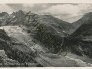 Rhonegletscher mit Furkastrasse [006-8381