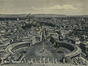 Roma - Panorama da S. Pietro  [KRST007-0020