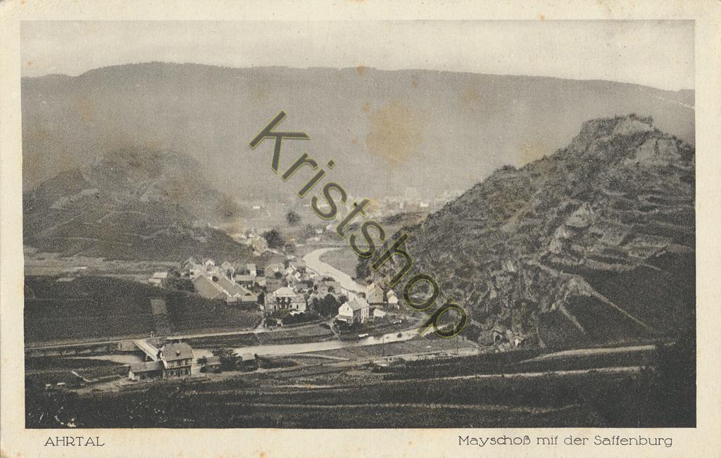 KRST007-0240_0.jpg Ahrtal - Mayschloß mit der Saffenburg [KRST007-0240
