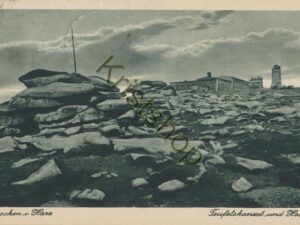 Brocken i Harz - Teufelskanzel und Hotel [KRST007-0273
