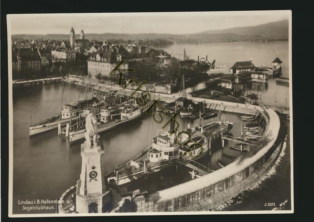 KRST007-0538_0.jpg Lindau i B Hafenmole - Segelclubhaus [KRST007-0538