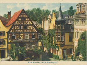 Bad kissingen am Marktplatz [KRST007-0682