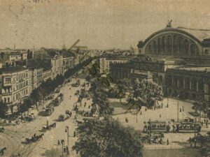 Berlin - Königgrätzer Straße mit Anhalter Bahnhof [KRST007-0915
