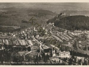Merkur auf Ebersteinburg m Schloßruine [KRST007-1071