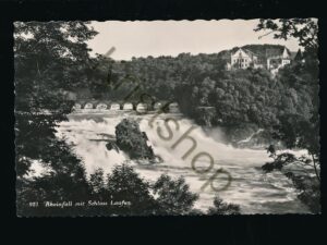 Rheinfall mit Schloss Laufen [KRST007-1367