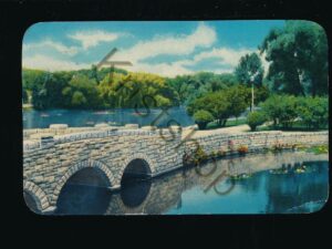 Island Park Scene in one of the Many Chicagoland Parks  [KRST007-1393