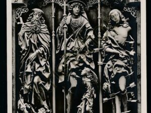 Rostock - Marienkirche v- Altar des hl Rochus  [KRST007-1467