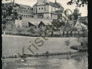 Mönchengladbach - Geroweiher mit Münsterkirche [KRST007-1552