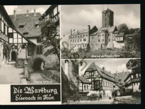 Die Wartburg - Eisenach in Thür  [KRST007-1732