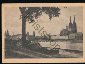 Köln am Rhein - Rheinansicht [KRST007-1787