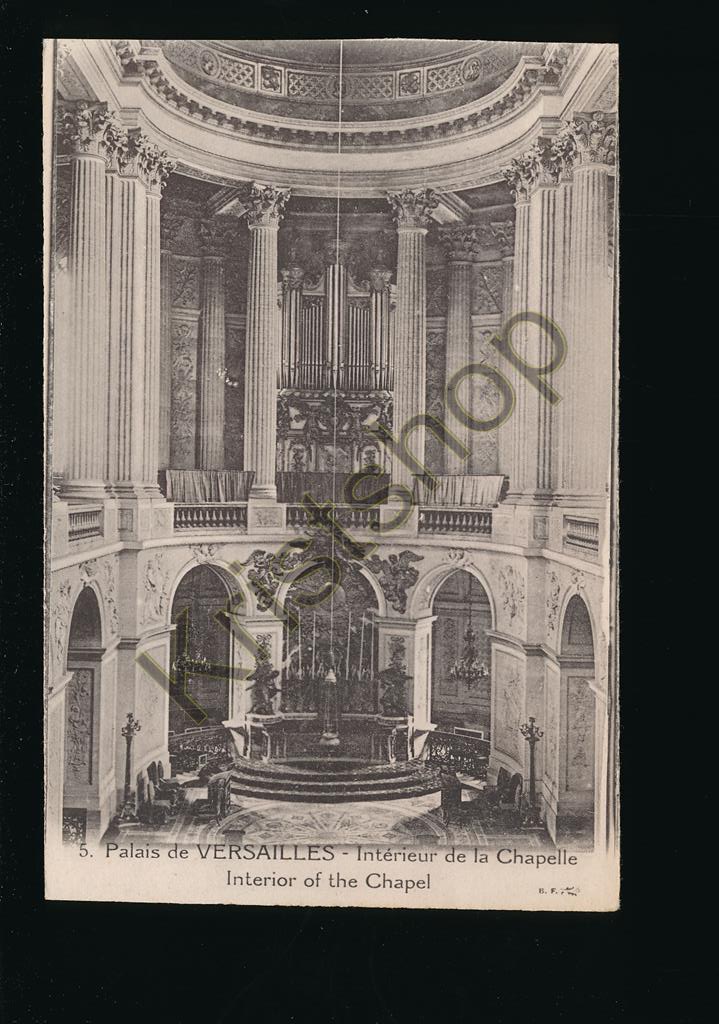 KRST007-1975_0.jpg Palais de Versailles - Intérieur de la Chapelle - Orques [KRST007-1975