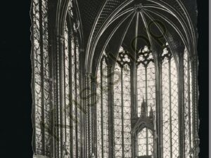 Paris - Intérieur de la Sainte-Chapelle [KRST007-1980