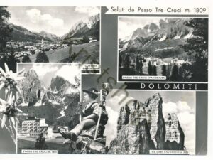 Saluti da Passo Tre Croci - Dolomiti [KRST007-1996