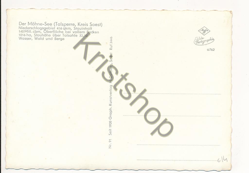 KRST007-2014_1.jpg Der Möhne-See - Talsperre Kreis soest [KRST007-2014 - Afbeelding 2