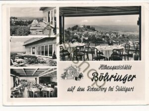 Höhengaststätte Böhringer auf dem Rotenberg bei Stuttgart [KRST007-2163