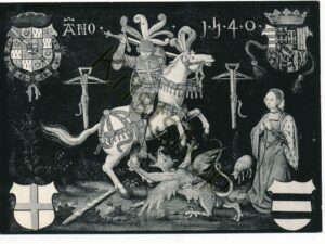 Diest - Stedelijk Museum - Blazoen der St Jorisgilde  [KRST007-2400