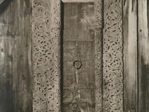 Norsk Folkenmuseum - Portal fra Gol Stavkirke [KRST007-2930