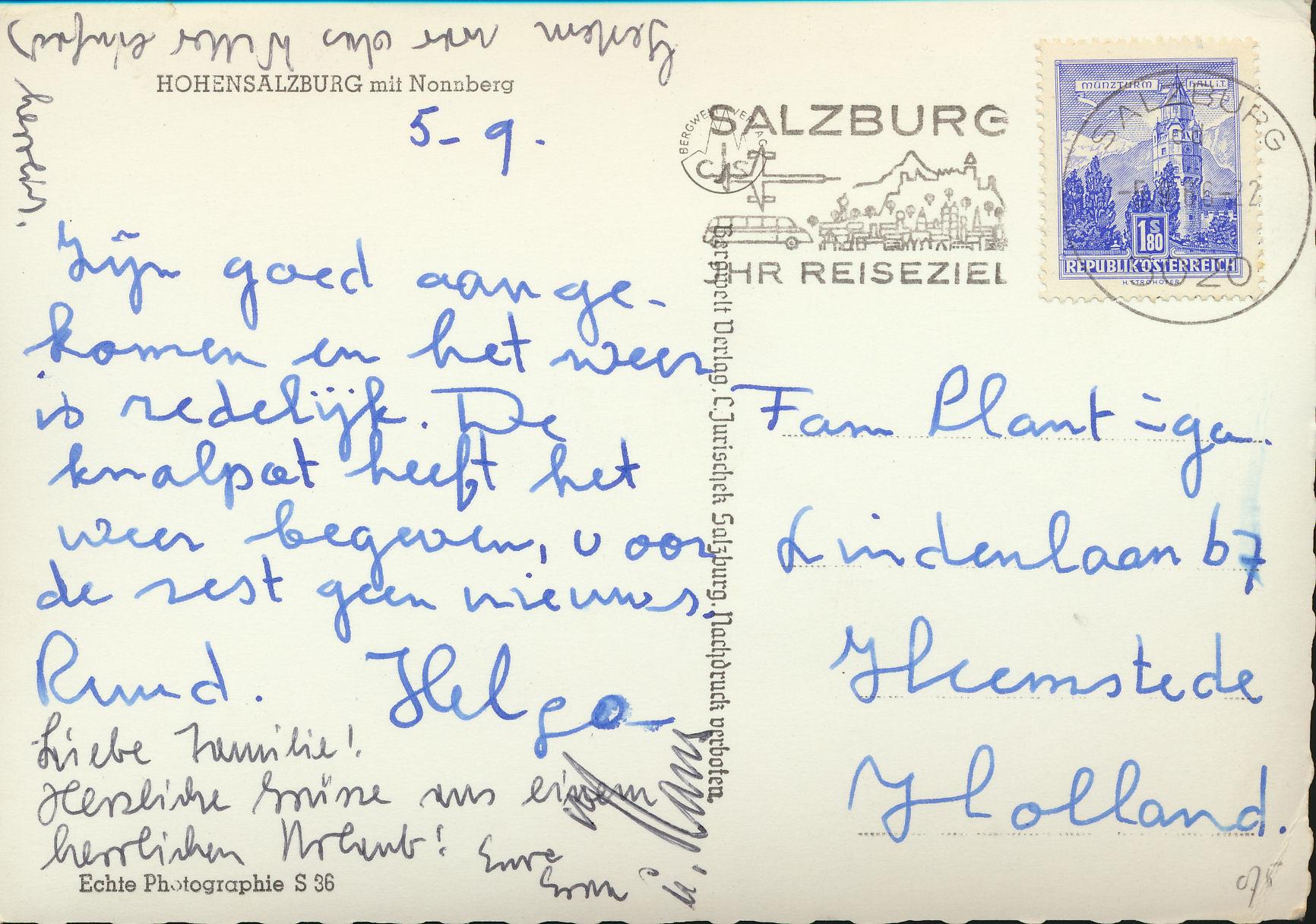 KRST007-2975_1.jpg Hohensalzburg mit Nonnberg [KRST007-2975 - Afbeelding 2