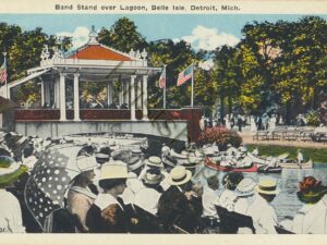 Detroit, Mich - Band Stand over Lagoon - Belle Isle [KRST007-3027