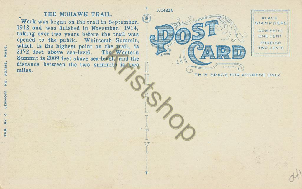 KRST007-3044_1.jpg Curve of Beauty - Mohawk Trail [KRST007-3044 - Afbeelding 2