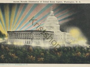Washington, DC - Aurora Borealis Illumination of US Capitol [KRST007-3078